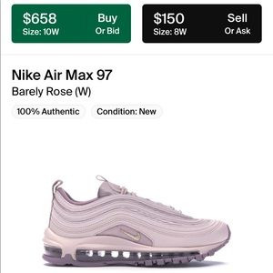 Nike Air Max 97 Barely Rose (W)